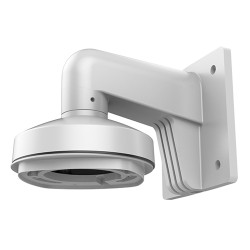 Wall mount - Junction box - Suitable for outdoor use - White color - Compatible with Hiwatch Hikvision - Cable pin - DS-1272ZJ-1