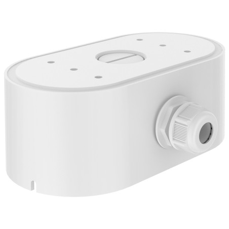 Connection box - Suitable for cameras with two lenses - Aluminium alloy - White colour - Cable pin - 176.1 mm (W) x 123.7 m - DS