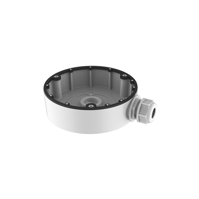 Connection box - For dome cameras - Suitable for outdoor use - Ceiling or wall installation - Cable pin - Colour white 35 (H) - 