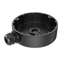 Connection box - For dome cameras - Suitable for outdoor use - Ceiling or wall installation - Cable pin - Colour black - DS-1280