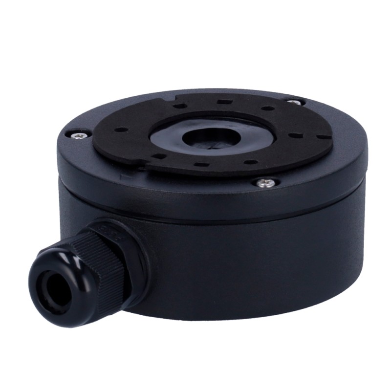 Connection box - For dome or bullet cameras - Suitable for outdoor use - Ceiling or wall installation - Cable pin - Colour - DS-