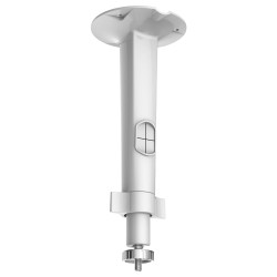 Roof support - Height 198 mm x 77 (Ø) mm - Suitable for outdoor use - Aluminium alloy - Cable pin - White colour - DS-1299ZJ - 1