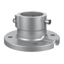 Dachauflage - Geeignet für PTZ - Geeignet zur Befestigung an Masten - Graue Farbe - Einfache Installation - 57 mm (Al) x 116.5 (