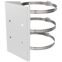Bracket for masts/lantern poles - For panoramic cameras and speed dome cameras - Diameter range 67~127 mm - Suitable for d - DS-