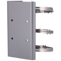 Bracket for masts/lantern poles - For panoramic cameras and speed dome cameras - Diameter range 67~127 mm - Suitable for d - DS-