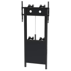 Motorised floor-wall support - Supported weight 150 kg - VESA 800x600 mm - Adjustable height - IB-EST009-W - 1