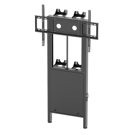 Motorized floor and wall mount - Adjustable height - Up to 86" - Maximum weight 100Kg - VESA Max. 900 x 600mm - IB-EST08-W2-V3-B