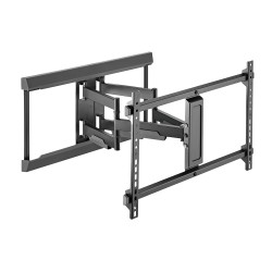 Bracket with arm - Supported weight 60Kg - VESA 600x400mm - Distance to wall from 63-536mm - Tilt +5º / -10º - Rotation + - LPA7