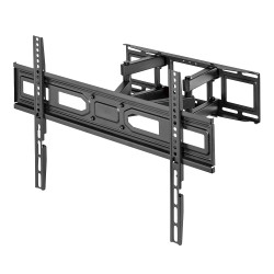 Halterung mit Arm - Unterstütztes Gewicht 40Kg - VESA 600x400mm - Abstand zur Wand von 67-355mm - Neigung +3º / -15º - Drehung +