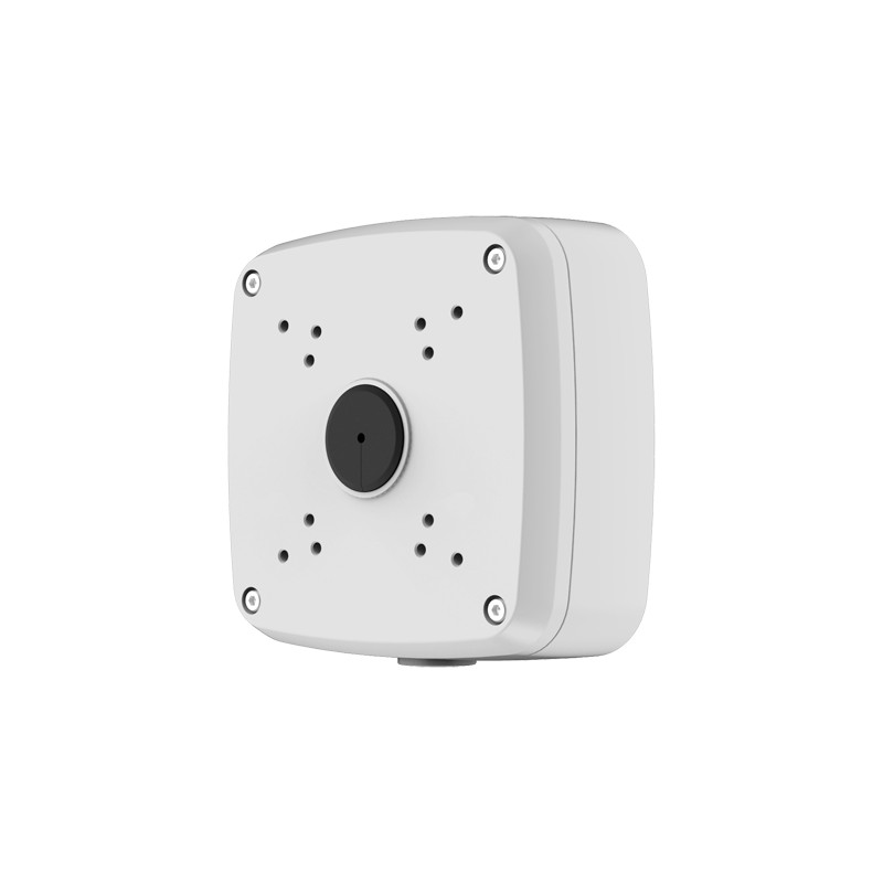 Junction box - For dome and bullet cameras - Suitable for outdoor use IP66 - Ceiling or wall installation - Cable pin -