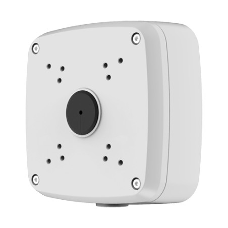 Junction box - For dome and bullet cameras - Suitable for outdoor use IP66 - Ceiling or wall installation - Cable pin -
