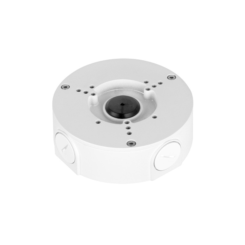 Connection box - For bullet or dome cameras - Suitable for outdoor use - Ceiling or wall installation - Cable pin - Colour - PFA