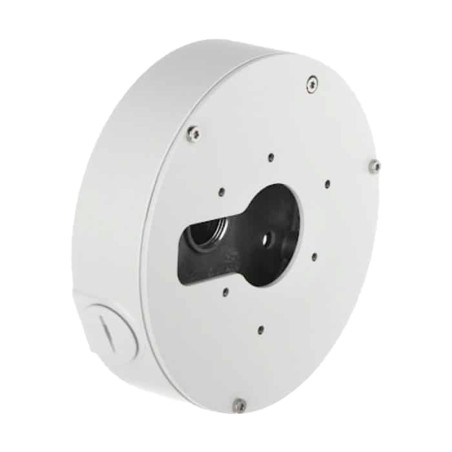 Connection box - For motorised dome cameras - Suitable for indoor use - Aluminium alloy and SECC - Cable pin - Colour - PFA13F -