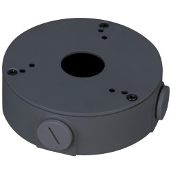 Junction box - For dome cameras - Ceiling or wall installation - Cable pin - Color black - PFA13G-B - 1