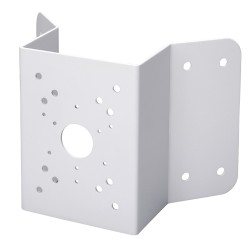 Corner support - Opening angle 90º - Suitable for outdoor use - Galvanized steel - White color - Cable pin - PFA151 - 1