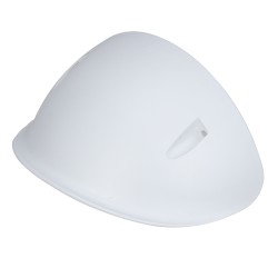 Sunshade Housing - For Dome Cameras - Suitable for Outdoor Use - Aluminum and SGCC - White Color - PFA773 - 1