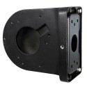 Wandhalterung - Für Dome-Kameras - Geeignet für den Außenbereich - Farbe schwarz 76 (H) x 122 (L) x 160 (B) - Maximale Belastung