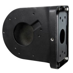 Wall mount - For dome cameras - Suitable for outdoor use - Colour black 76 (H) x 122 (L) x 160 (W) - Maximum load - PFB203W-B - 