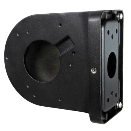 Wandhalterung - Für Dome-Kameras - Geeignet für den Außenbereich - Farbe schwarz 76 (H) x 122 (L) x 160 (B) - Maximale Belastung