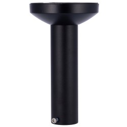 Roof support - Height 240 mm x 120 (Ø) mm - Suitable for outdoor use - Colour black - Compatible with XSECURITY - Cable pin - PF