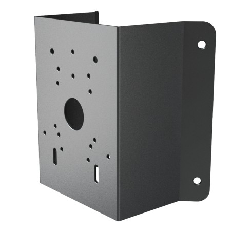 Safire Smart Corner Mount - For Bullet or Dome Cameras - Made of Rolled SPCC Steel - Grey Color - Cable Pin - SF-CORNERBRACKET-0