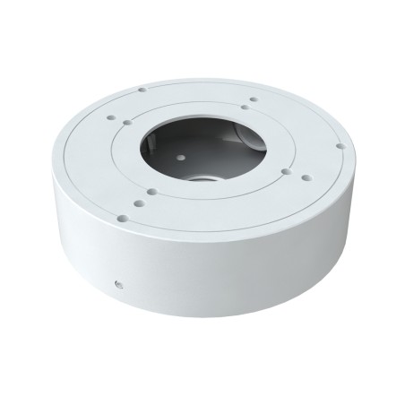 Safire Smart connection box - For dome cameras - Ceiling or wall installation - Base diameter 132 mm - Cable pin - 38.8 (H) x - 