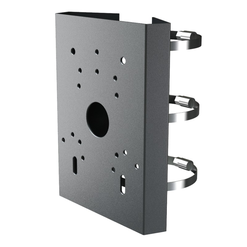 Safire Smart Pole/Street Light Mount - For Motorized Dome Cameras - Diameter Range 118~140 mm - Made of S - SF-PBRACKET-0501-GRE
