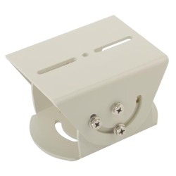 Universal cardan joint - Vertical rotation 85º - Base dimensions: 80 (H) x 126 (Ø) mm - Aluminum - White color - SP6001 - 1