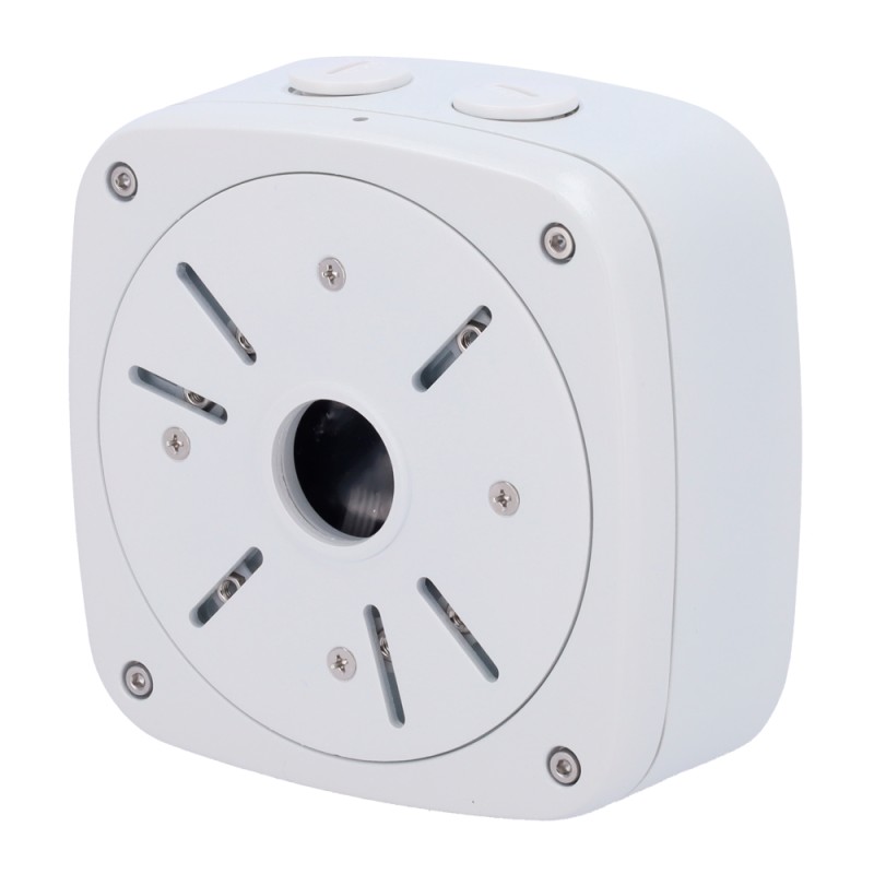 Anschlussbox - Für Bullet- oder Dome-Kameras - Geeignet für den Außenbereich - Decken- oder Wandinstallation - Kabelstift / Mehr