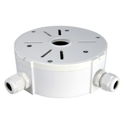 Anschlussbox - Für Bullet- oder Dome-Kameras - Geeignet für den Außenbereich - Decken- oder Wandinstallation - Kabelstift / Mehr