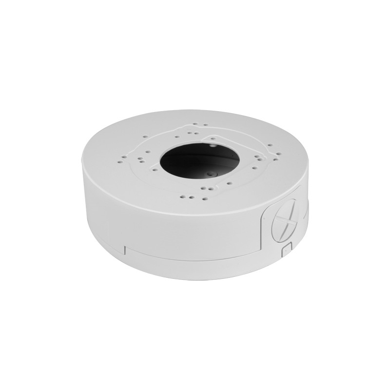 Anschlussbox - Für Dome-Kameras - Geeignet für den Außenbereich - Decken- oder Wandinstallation - Kabelstift - Farbe weiß 44 (H)