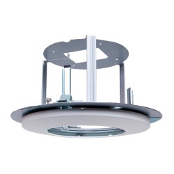 Built-in support - For dome cameras - Ceiling installation - Cable pin - White colour - UV-TR-FM200-IN - 1