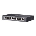 TP-Link Switch easy managed 8 Port &bull 8x 1 GbE &bull Fanless, Omada &bull ES208G - 253792 - 2