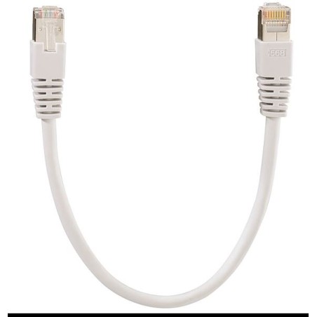 Rutenbeck patch cable RJ45, CAT8.1 2000Mhz, 2m, grey, S-STP(S/FTP), LSZH, AWG26, PK Cat.8.1/Class I 2.0 m - 184913 - 1