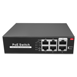Switch PoE - 4 PoE + ports 2 uplink RJ45 - Speed up to...