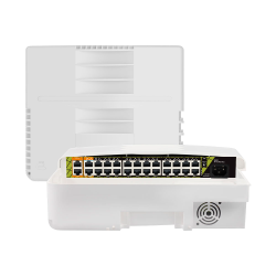 Switch PoE switch for outdoor use - 22 PoE+ ports - 2...