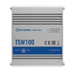 Industrial Teltonika PoE Switch Unmanageable - 5 Ethernet...