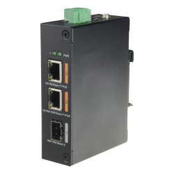 HiPoE X-Security Switch - 2 PoE-Ports + 1 Uplink-Port...