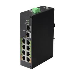Switch ePoE X-Security - 8 PoE-Ports + 1 Uplink RJ45 + 1...