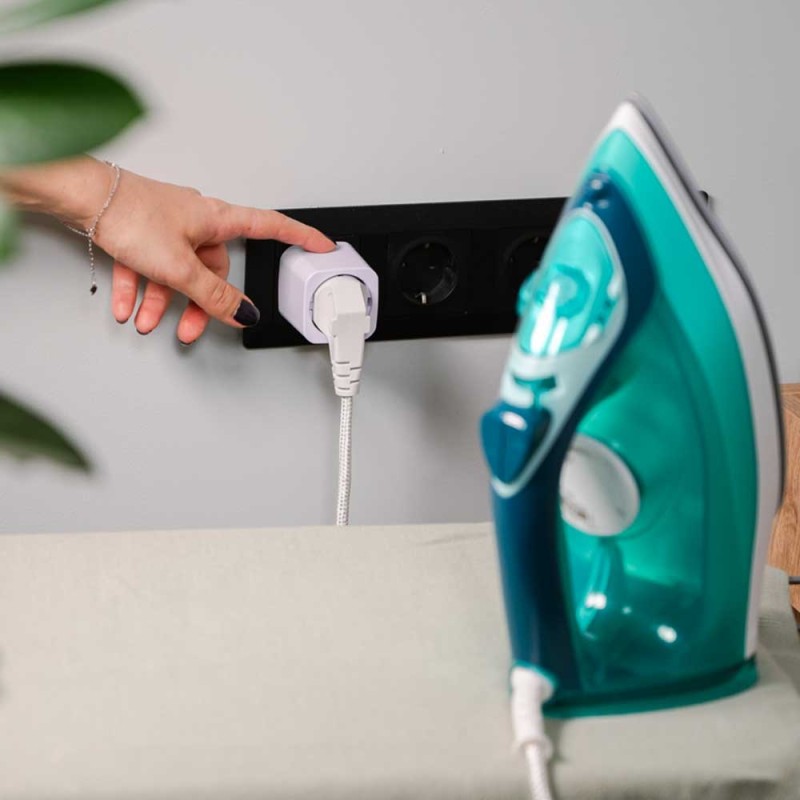 Shelly · Plug & Play "Plug M Gen3 White" · Smarter Zwischenstecker · 13A · Messfunktion · WLAN · BT · weiß - 252802 - 5
