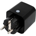 Shelly - Plug & Play "Plug M Gen3 Black" - Smart adapter plug - 13A - Measuring function - WLAN - BT - black - 252913 - 2