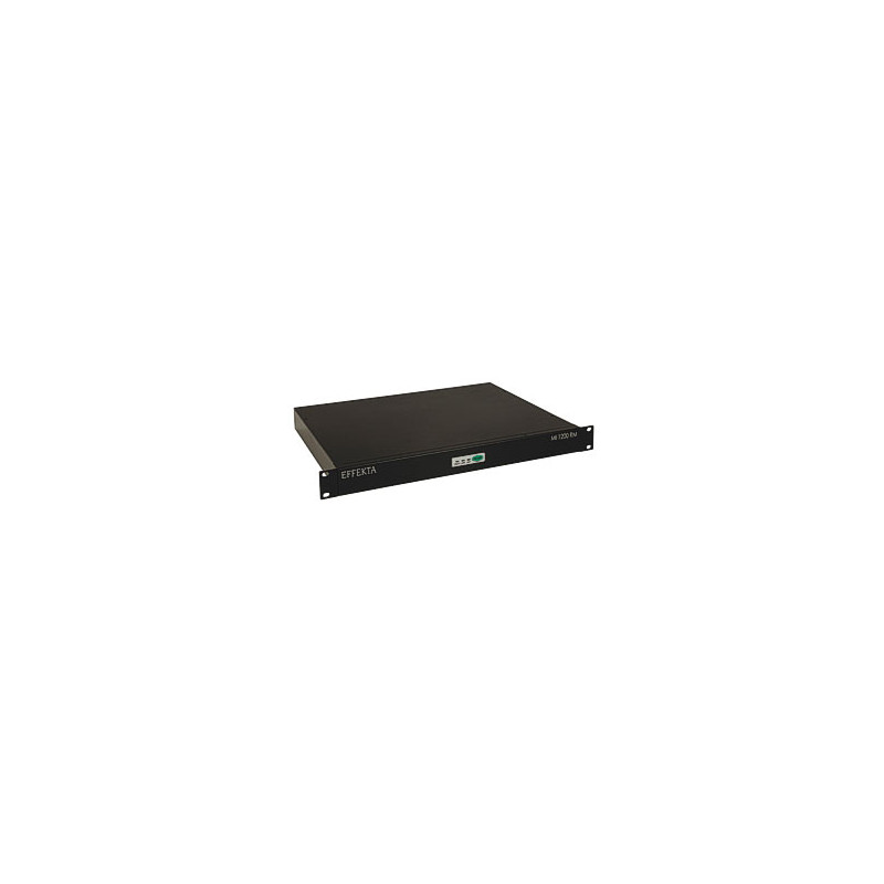 Effekta Line-Interaktive-USV,1200VA,19"/1HE, 5min bei cos phi 0,7 , MI1200RM - 35165 - 1