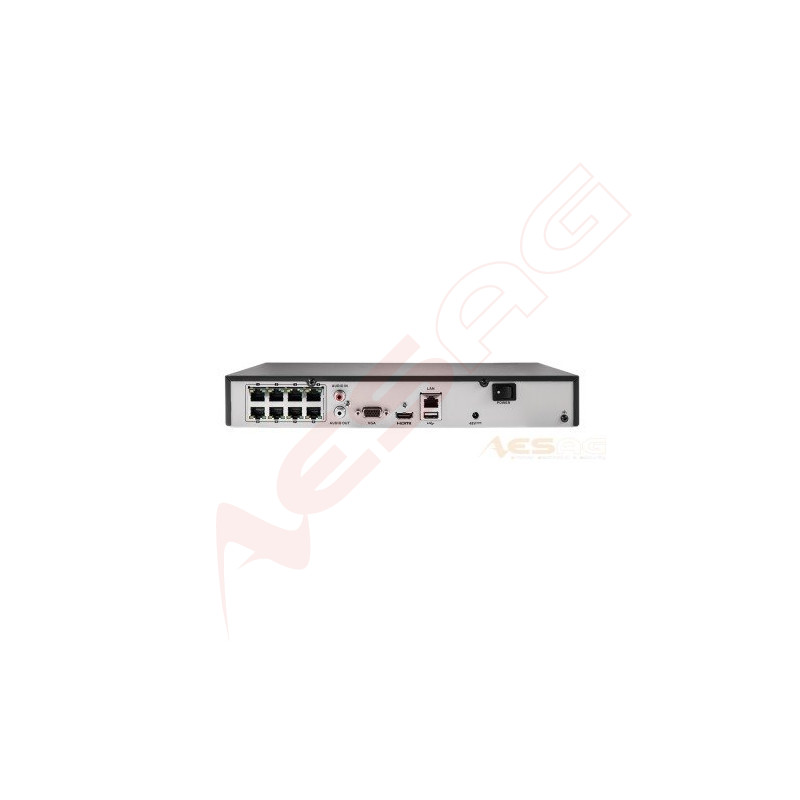 ABUS IP video surveillance 8-channel recorder POE 4K