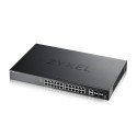 Zyxel Switch full managed Layer3 30 Port &bull 24x 1 GbE &bull 2x 10 GbE &bull 4x SFP+ &bull 19" &bull NebulaFlex Pro &bull XGS2