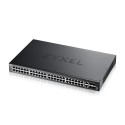 Zyxel Switch full managed Layer3 54 Port &bull 48x 1 GbE &bull 2x 10 GbE &bull 4x SFP+ &bull 19" &bull NebulaFlex Pro &bull XGS2