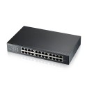 Zyxel Switch smart managed Layer2 24 Port &bull 24x 1 GbE &bull 19" &bull Lüfterlos &bull NebulaFlex &bull GS1915-24E - 211709 -