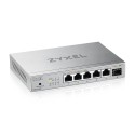 Zyxel Switch unmanaged Layer2 5 Port &bull 5x 10/2.5 GbE &bull 1x SFP + &bull Desktop &bull Lüfterlos &bull XMG-105 - 237416 - 2