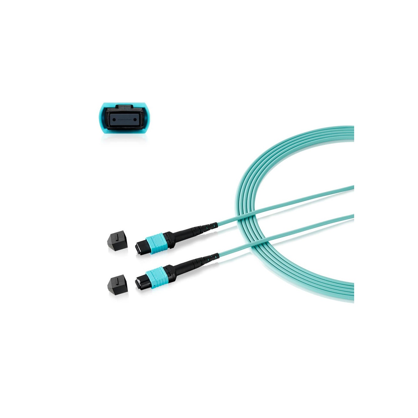 Zyxel Switch Stacking Kabel für 100G Breakout Kabel für QSFP100G-SR4, MPO-10M - 252977 - 2