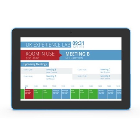 ALLNET Meetingraum RGB LED Tablet 10 Zoll RK3576 Android 16 und NFC/RFID Farbe schwarz - 256880 - 1