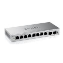 Zyxel Switch smart managed Layer2 8 Port &bull 10x 1 GbE &bull 2x SFP &bull Desktop &bull Lüfterlos &bull GS1200-10V3 - 252428 -
